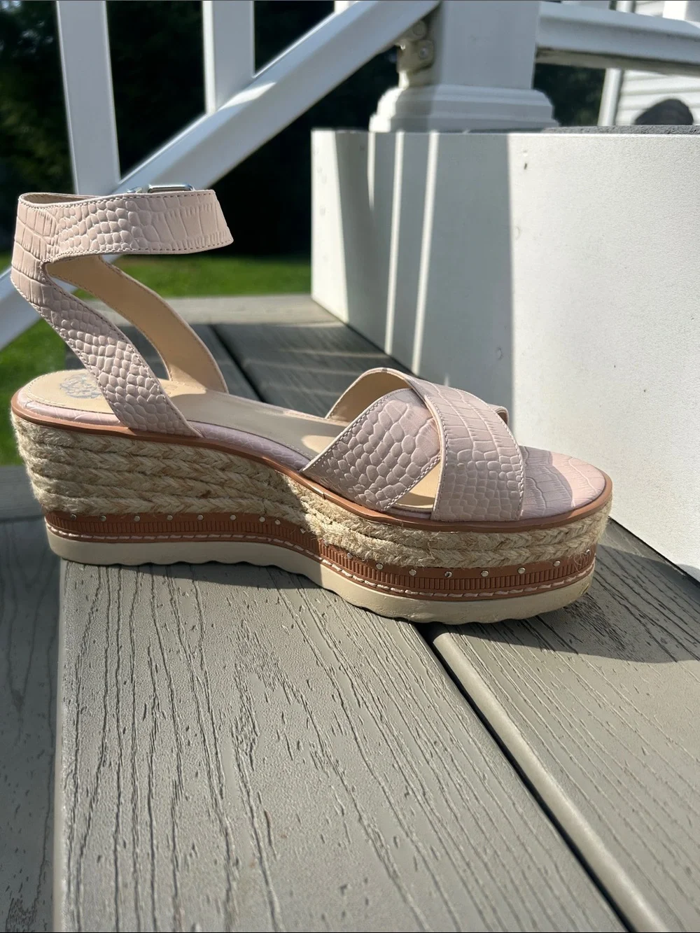 Vince Camuto Bunny Nose Martina Wedge Sandal